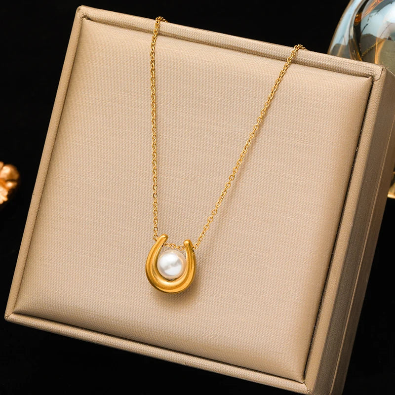 Collier pendentif – Acier inoxydable