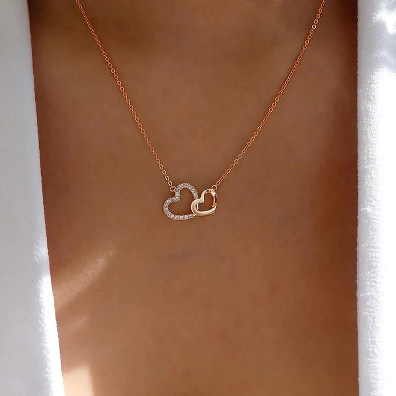 Collier pendentif “déclaration d’amour” – bijou romantique féminin