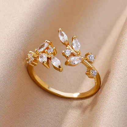 Bague Élégance Dorée – Éclat Intemporel