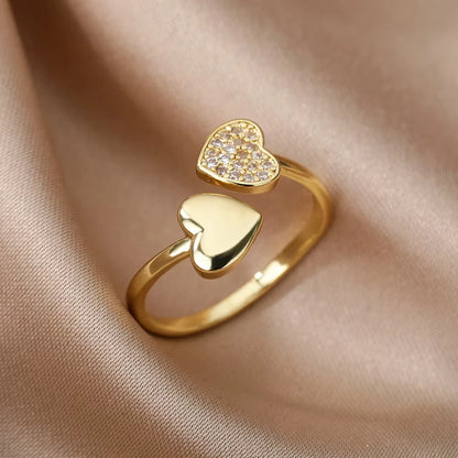 Bague Élégance Dorée – Éclat Intemporel