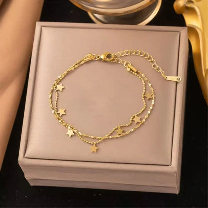 Bracelet doré – élégance délicate & féminine