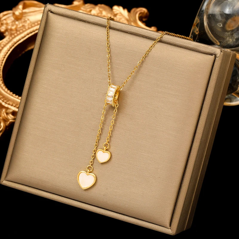 Collier pendentif – Acier inoxydable
