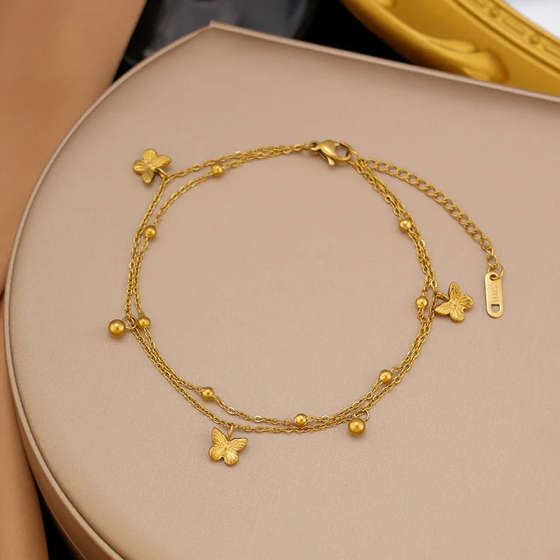 Bracelet doré – élégance délicate & féminine