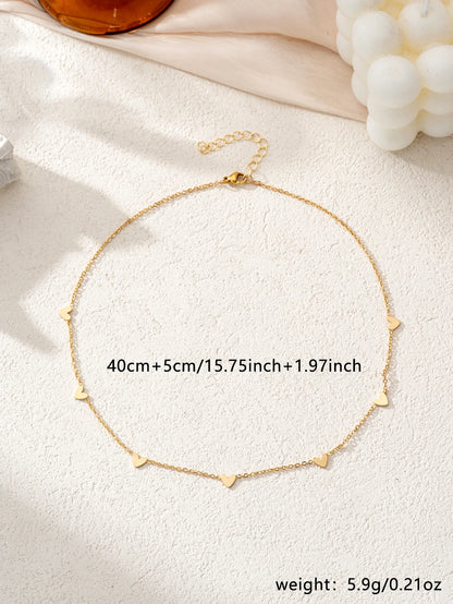 Collier cœur minimaliste – élégance délicate & intemporelle.