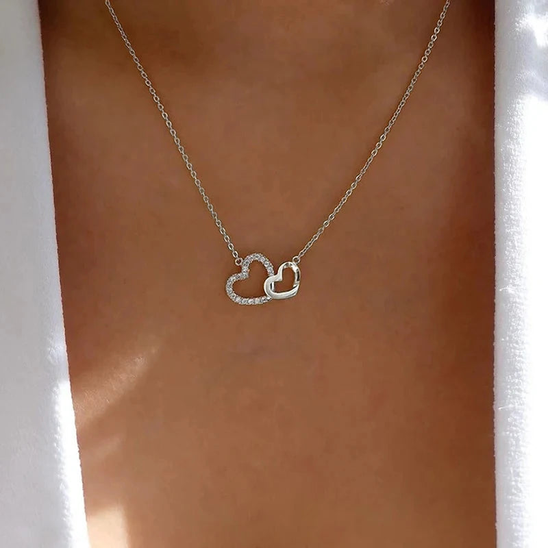 Collier pendentif “déclaration d’amour” – bijou romantique féminin
