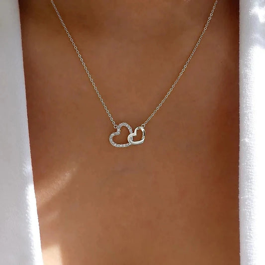 Collier pendentif “déclaration d’amour” – bijou romantique féminin