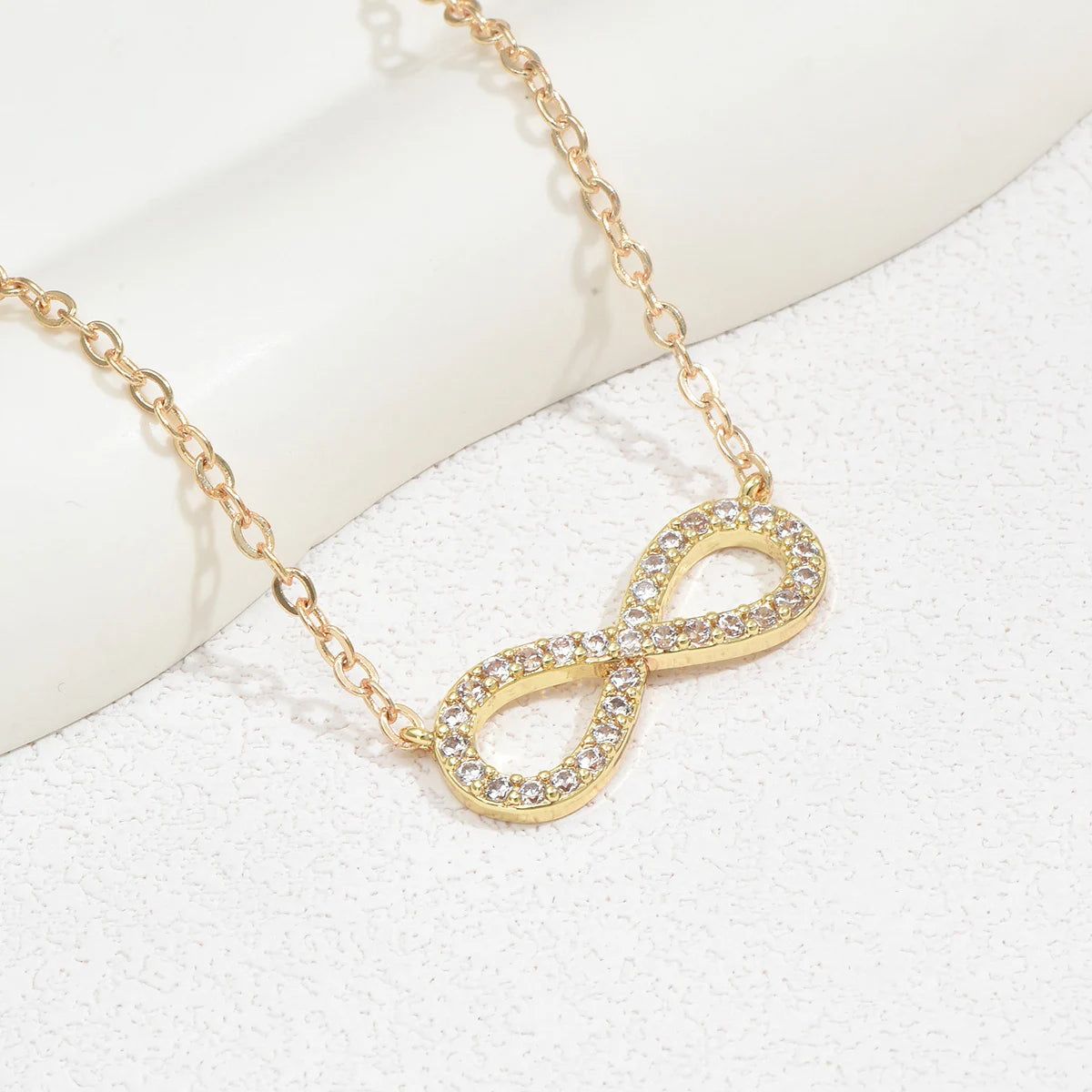Collier Infini Doré – Love You Forever