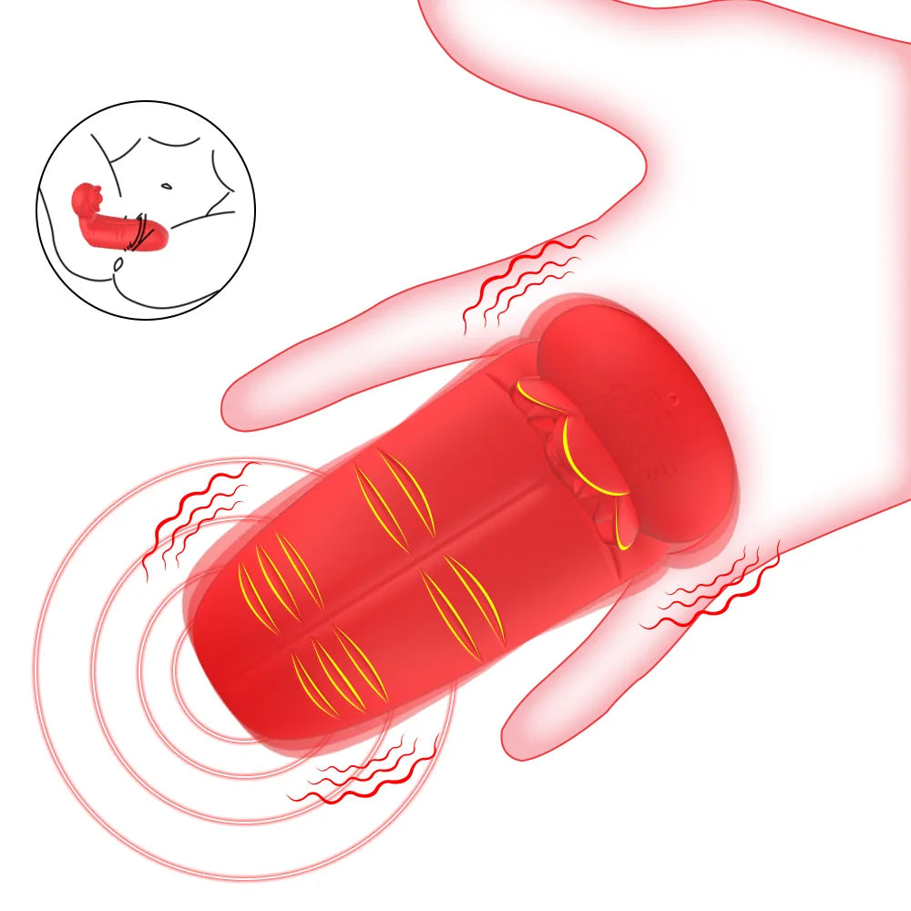 Vibromasseur Doigt 2-en-1 – Disponible en Modèle Classique & Premium