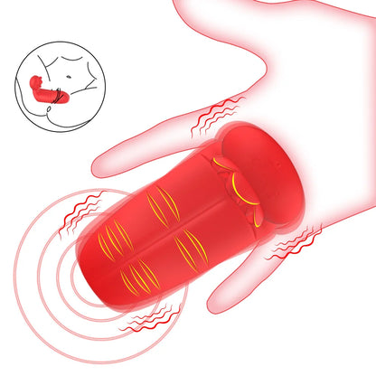 Vibromasseur Doigt 2-en-1 – Disponible en Modèle Classique & Premium