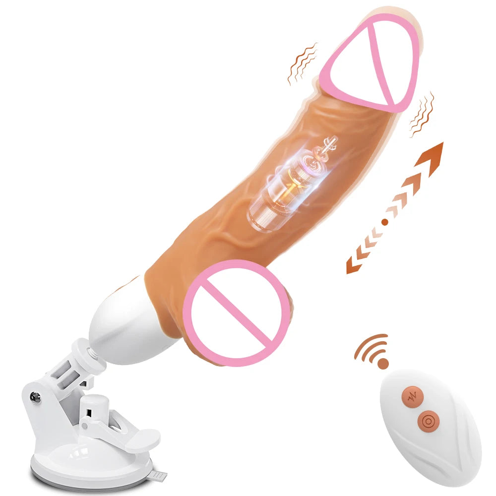 Vibromasseur à mouvements – expérience immersive & personnalisée