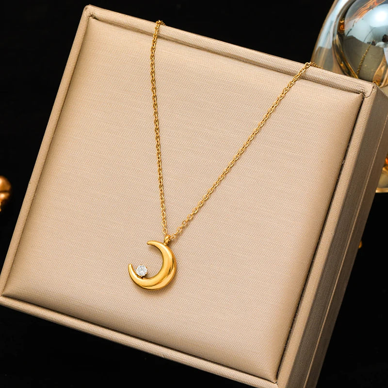 Collier pendentif – Acier inoxydable