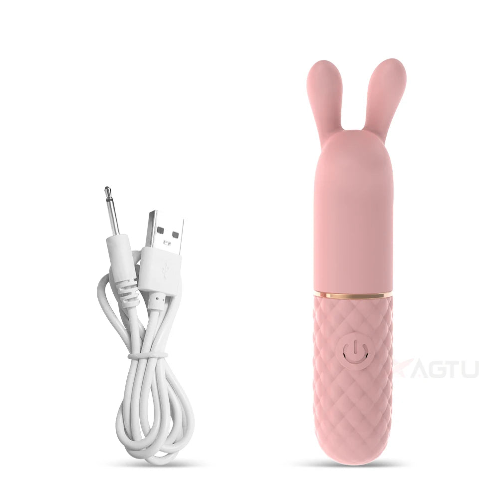 Mini vibromasseur rechargeable – compact & puissant