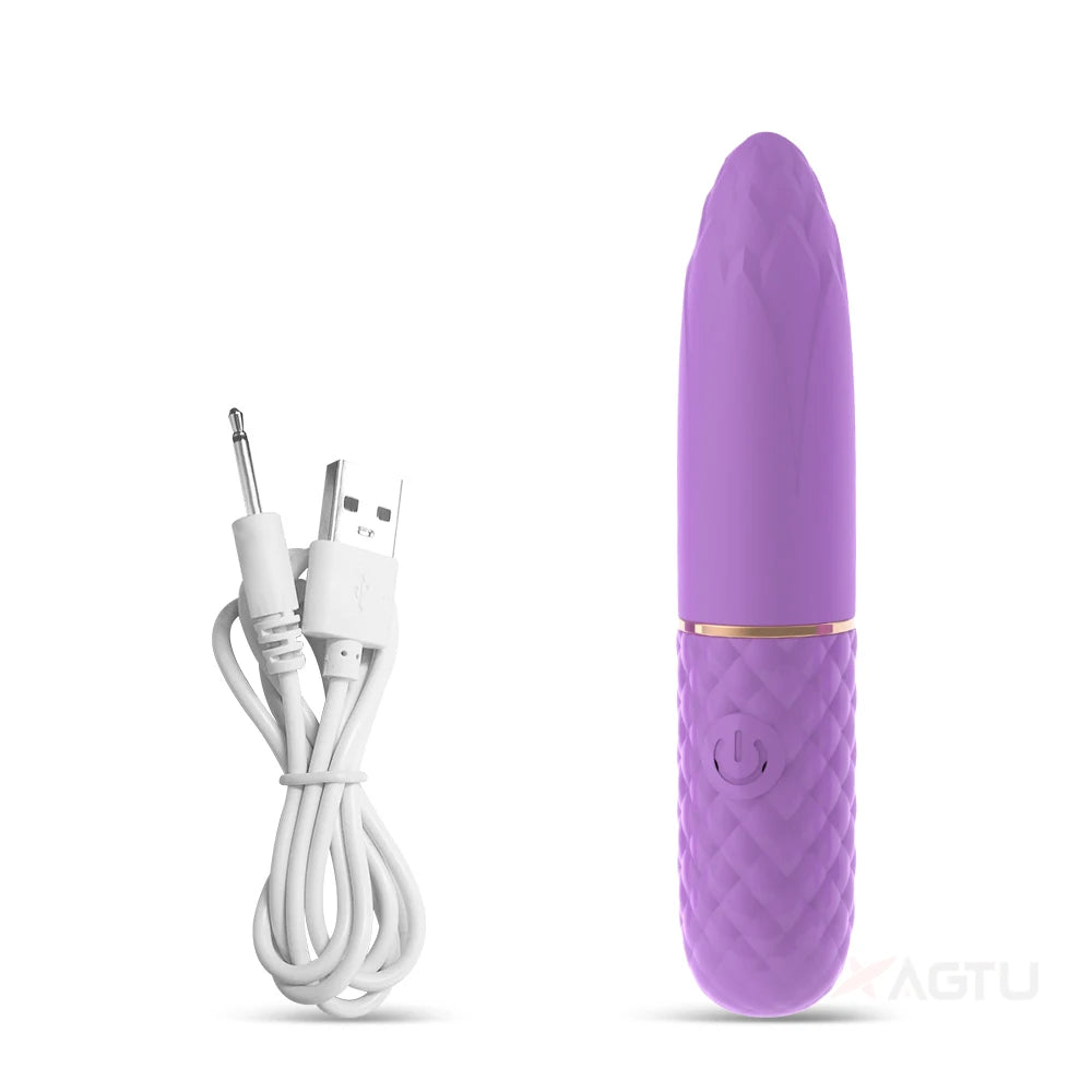 Mini vibromasseur rechargeable – compact & puissant