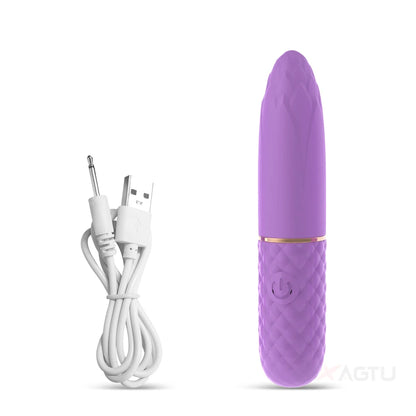 Mini vibromasseur rechargeable – compact & puissant