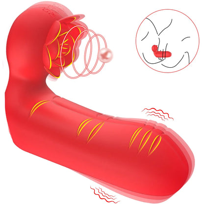 Vibromasseur Doigt 2-en-1 – Disponible en Modèle Classique & Premium