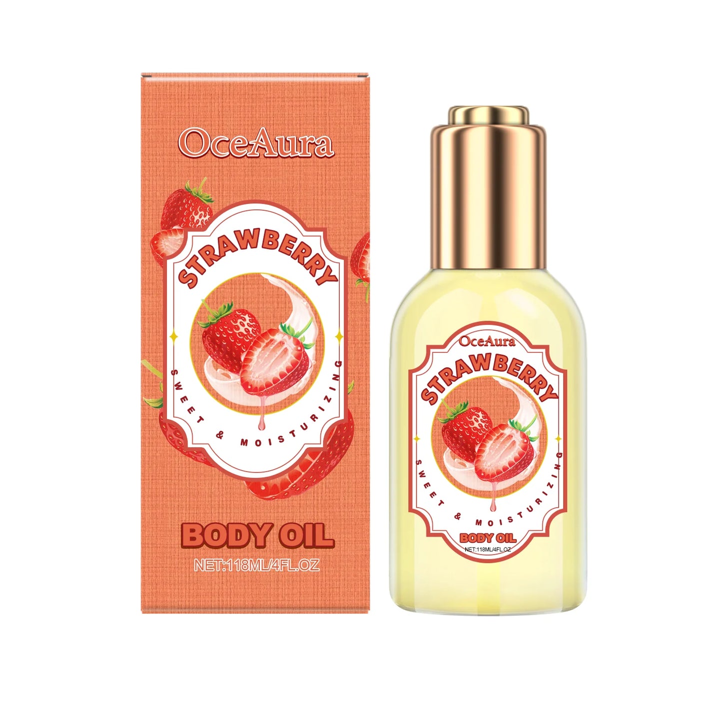 Huile corporelle parfumée – Hydratation & relaxation