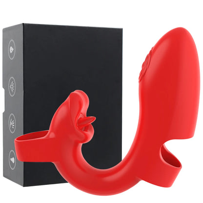 Vibromasseur Doigt 2-en-1 – Disponible en Modèle Classique & Premium
