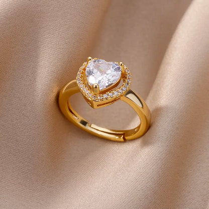 Bague Élégance Dorée – Éclat Intemporel