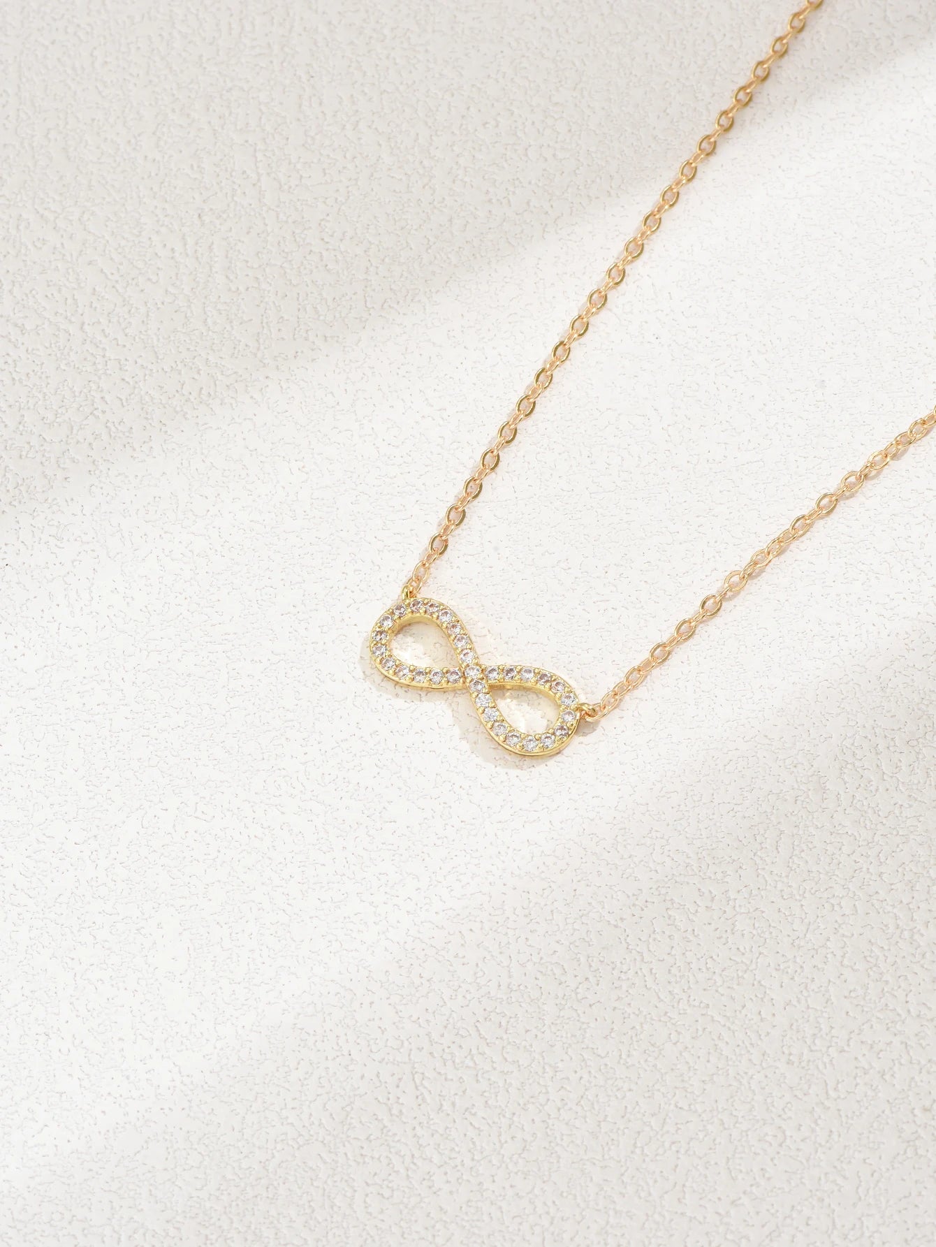 Collier Infini Doré – Love You Forever