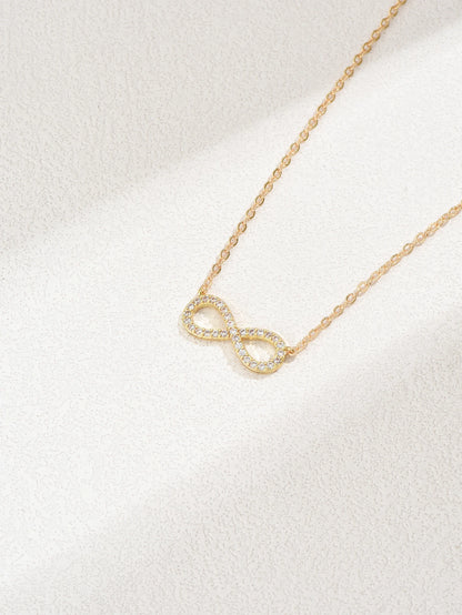 Collier Infini Doré – Love You Forever
