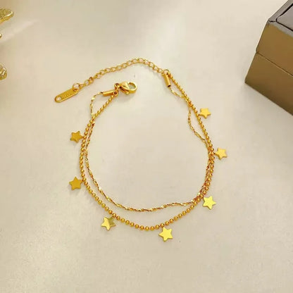 Bracelet doré – élégance délicate & féminine
