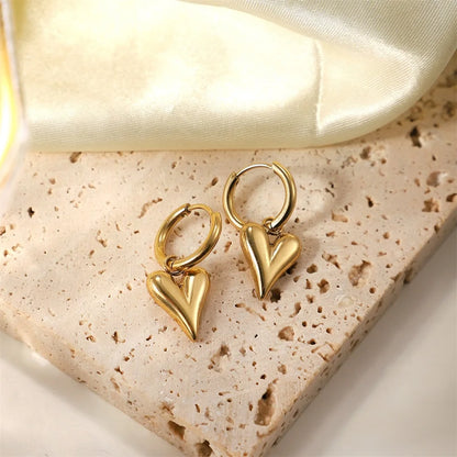Parure de Bijoux "Cœur Sacré" – Acier Inoxydable