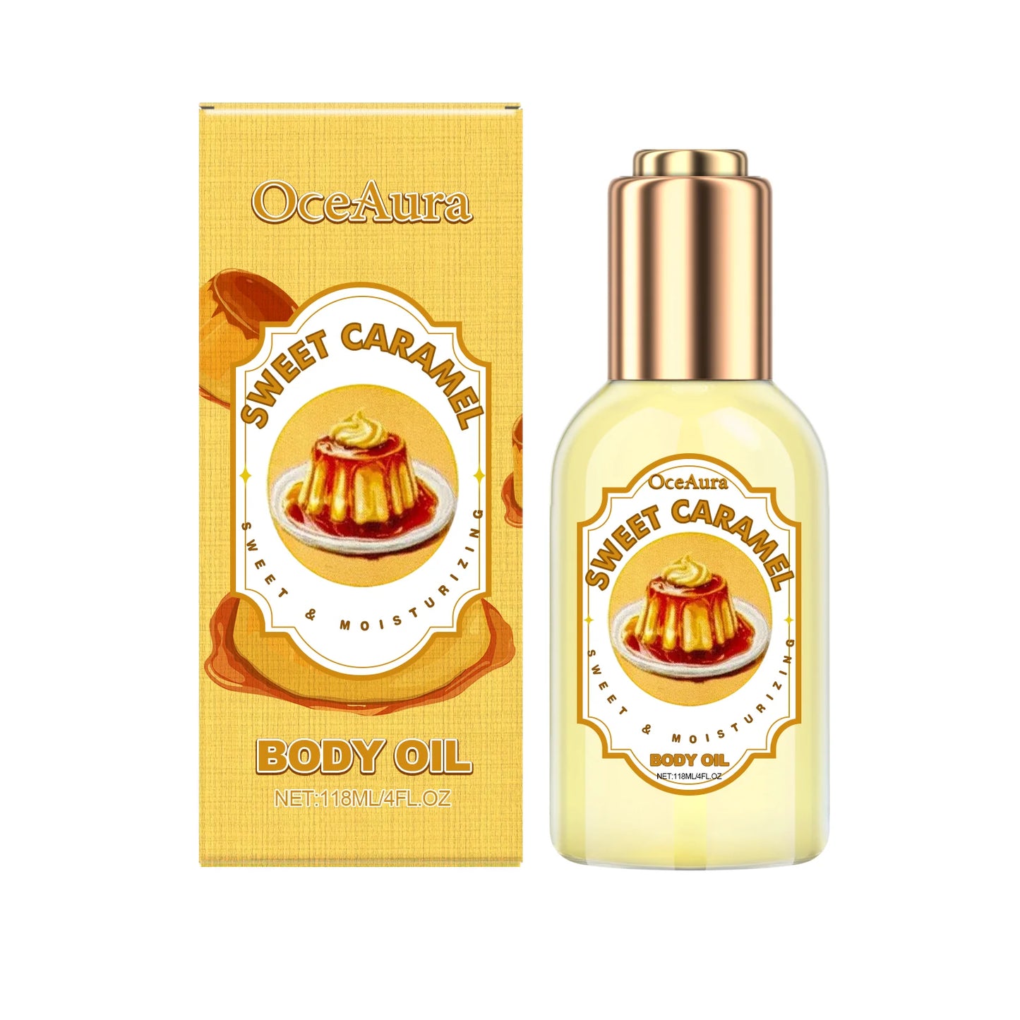 Huile corporelle parfumée – Hydratation & relaxation