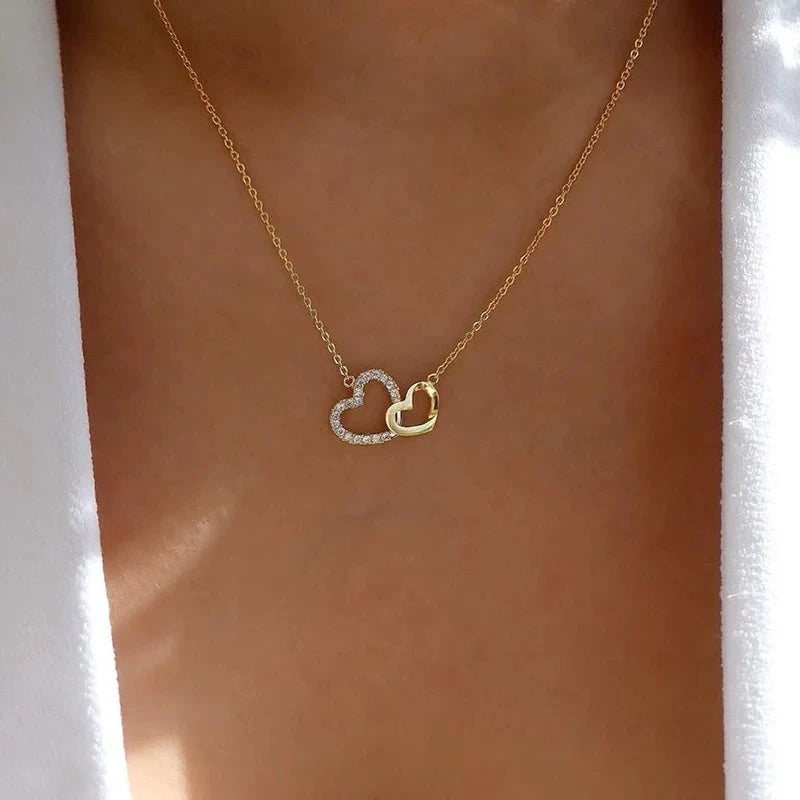 Collier pendentif “déclaration d’amour” – bijou romantique féminin