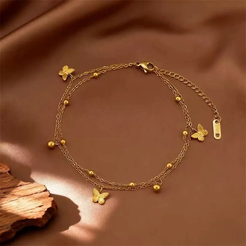 Bracelet doré – élégance délicate & féminine