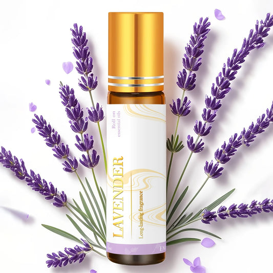 Huile Essentielle Lavande Roll-On – Relaxation & Bien-être – 10 ml