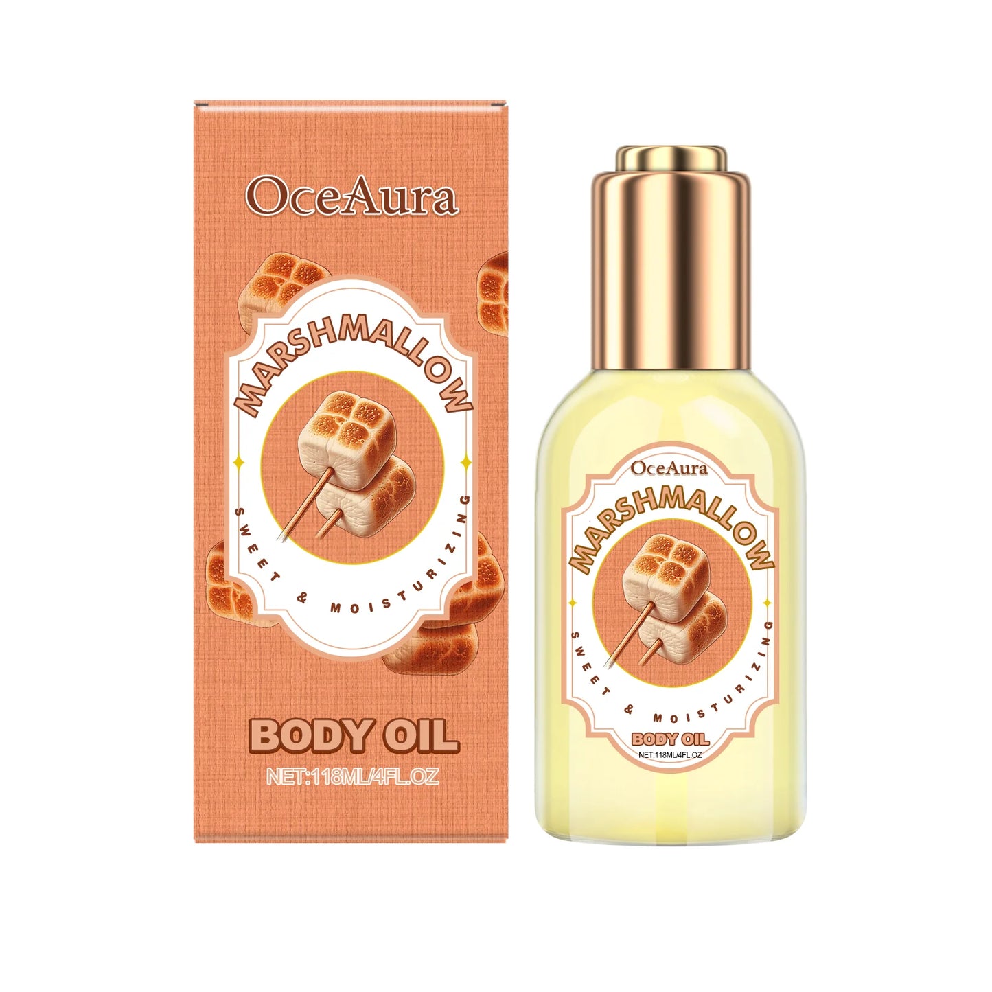Huile corporelle parfumée – Hydratation & relaxation