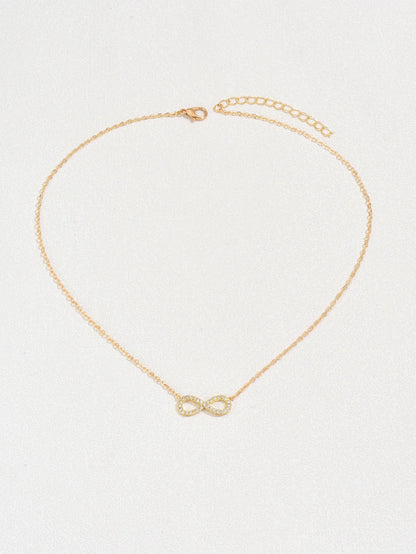 Collier Infini Doré – Love You Forever