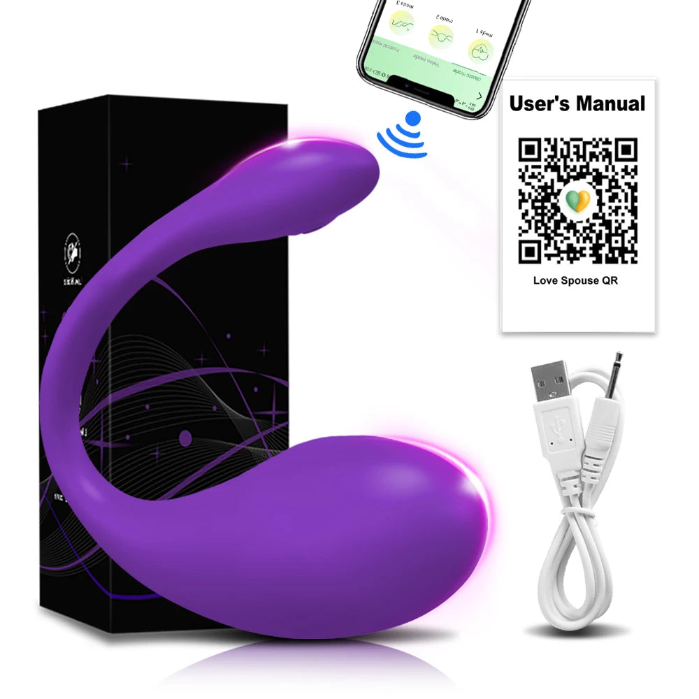 Vibrateur Connecté G-Spot & Clitoridien