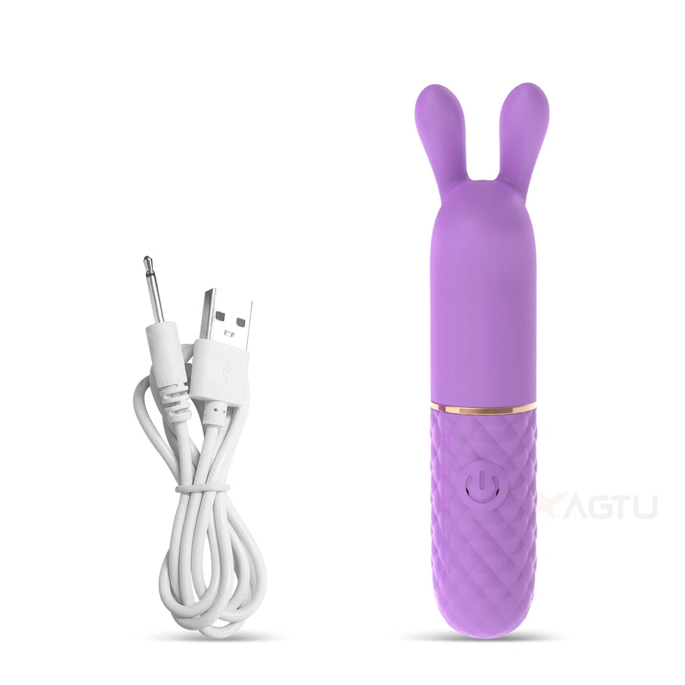 Mini vibromasseur rechargeable – compact & puissant