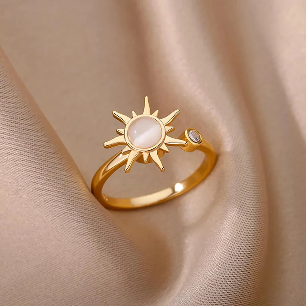 Bague Élégance Dorée – Éclat Intemporel