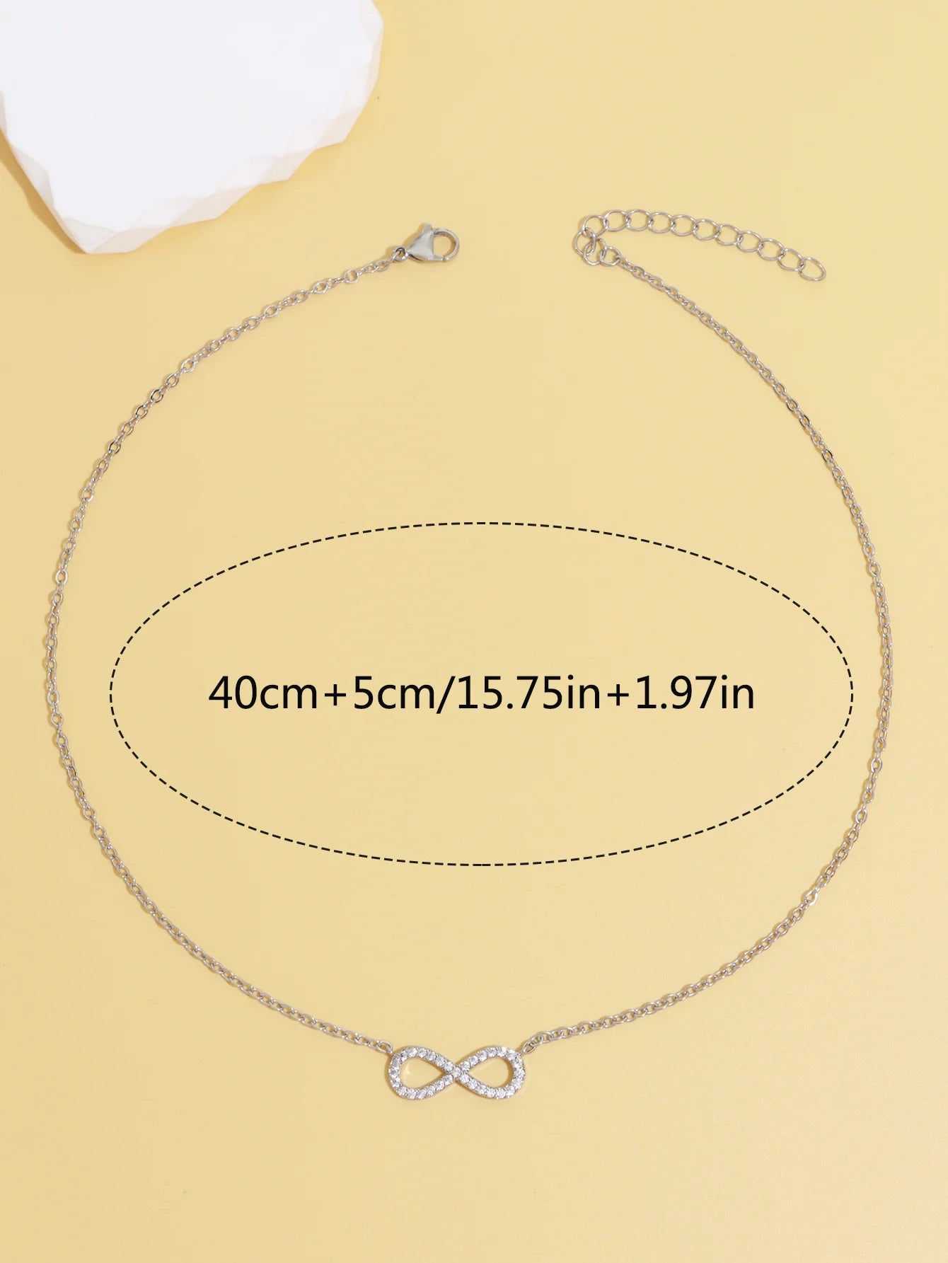 Collier Infini Doré – Love You Forever