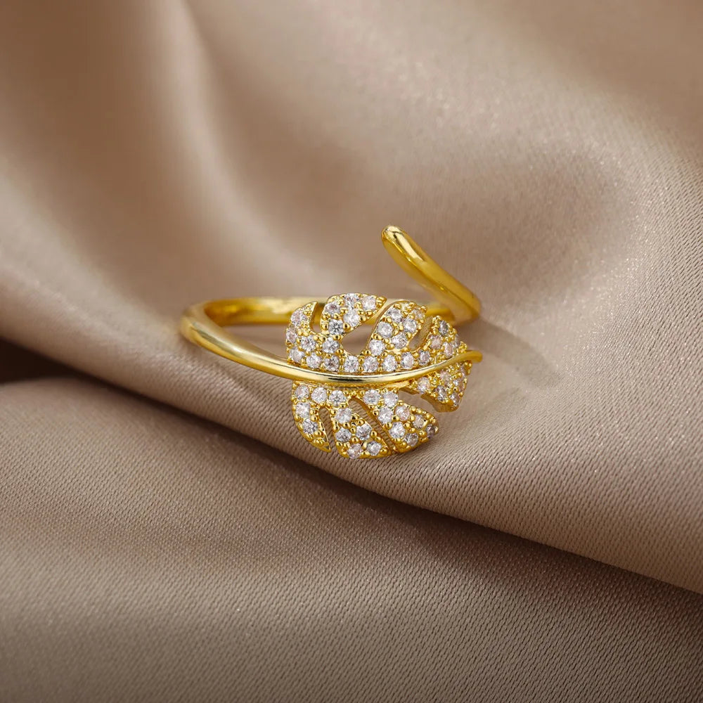 Bague Élégance Dorée – Éclat Intemporel
